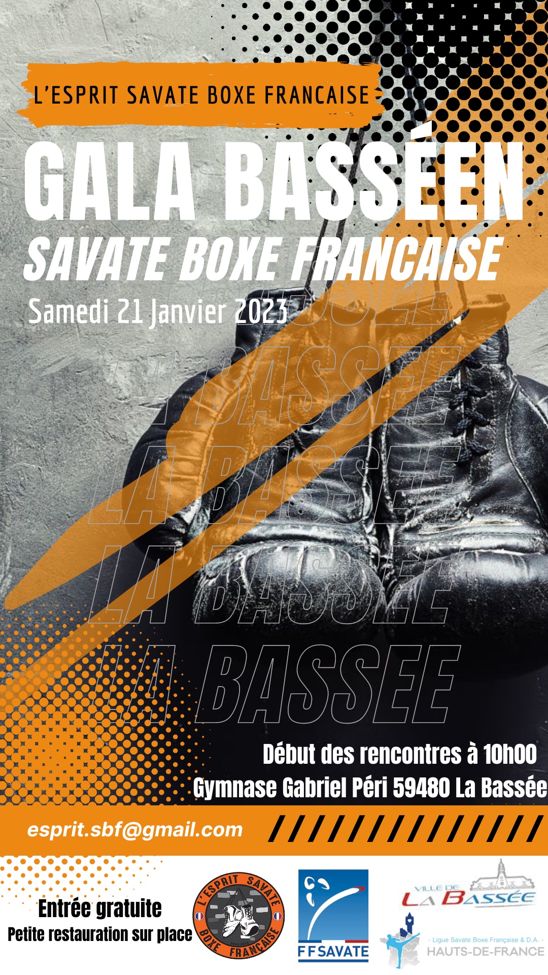 affiche gala la bassée 21012023