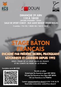 affiche stage bâton 29 06