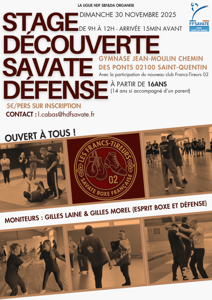 affiche stage sd 3011